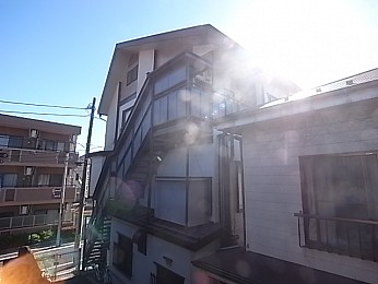 東南方面の眺望です！