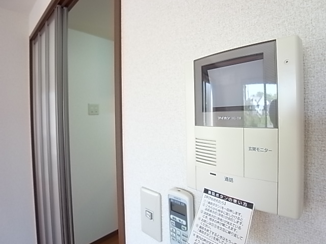 来客はモニターホンでチェック！