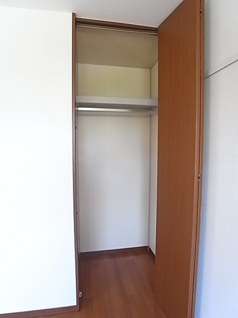 荷物をしっかりしまっておけるクローゼット！