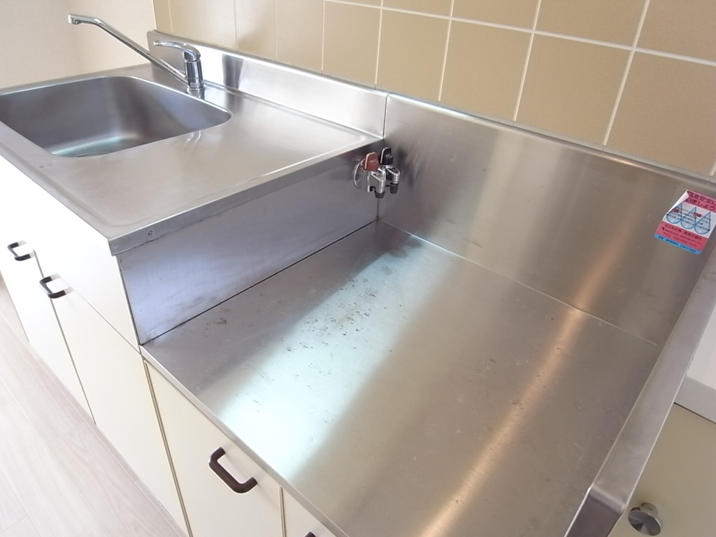 2口ガスコンロ設置可能！