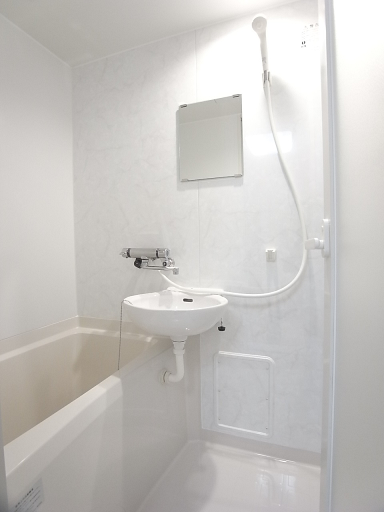 1日の疲れを癒してくれるバスルーム♪