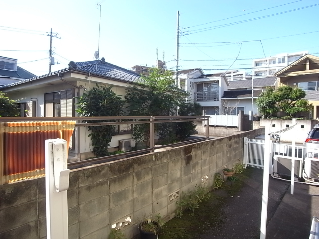 北西方向の眺望