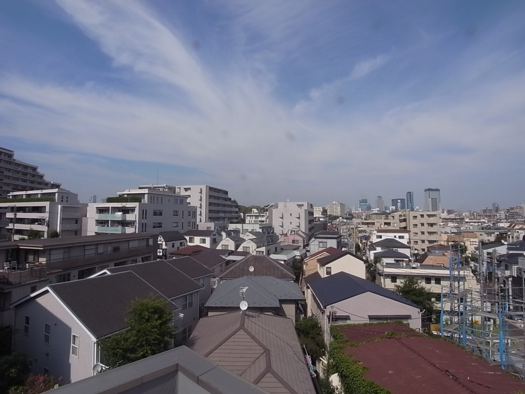 北東方向の眺望