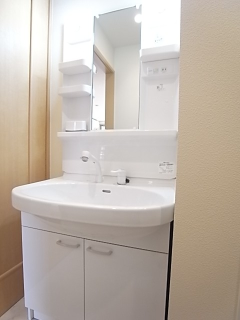 シャワー付き独立洗面台！