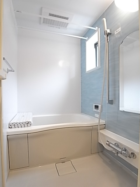 清潔感のあるバスルーム！一日の疲れを癒してください！