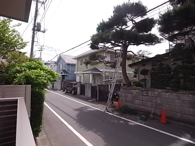 南西方面の眺望。