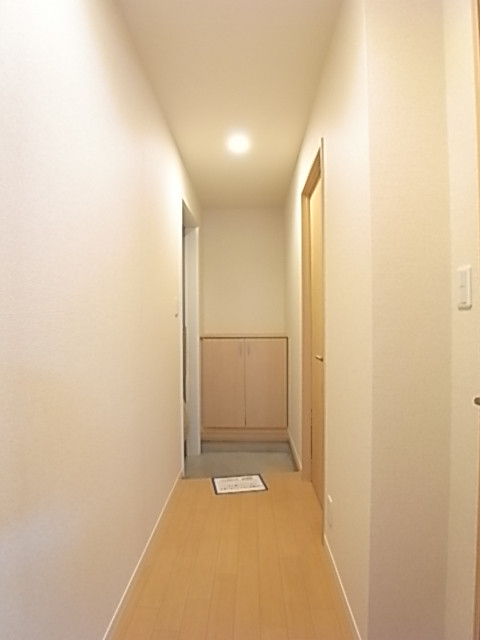 室内から玄関方向を撮影！