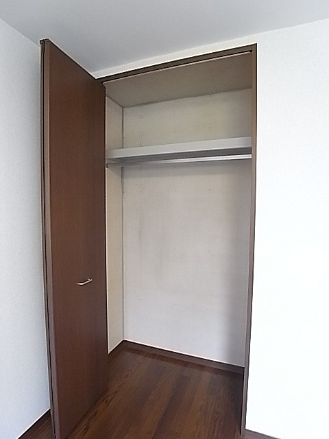 荷物をしっかりしまっておけるクローゼット！