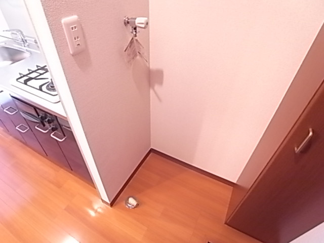 洗濯機置き場。