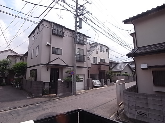東南方向の眺望。