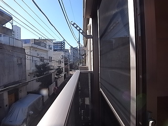 手すりがあるので洗濯物をたっぷり干せます！