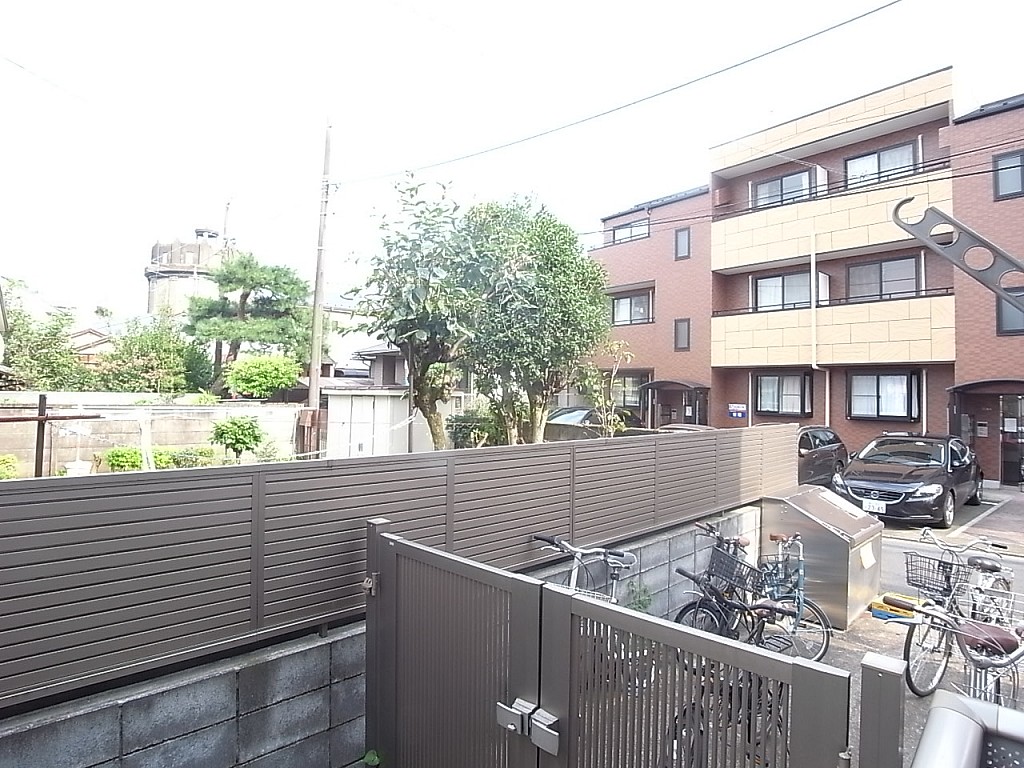 東南方面の眺望。