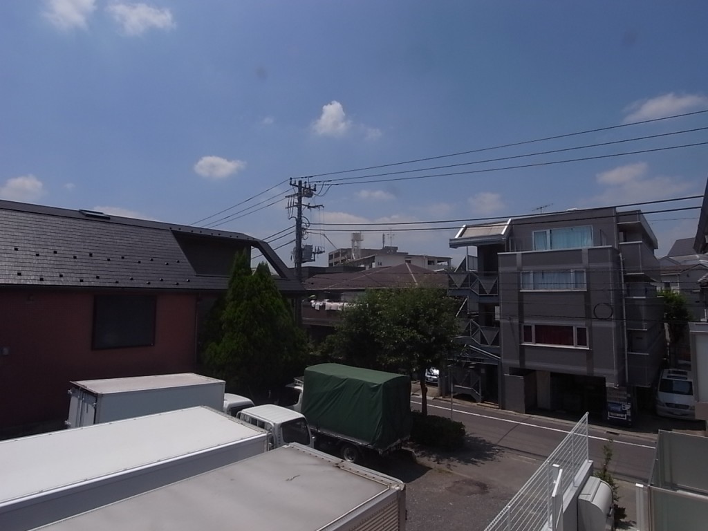 西方向の眺望