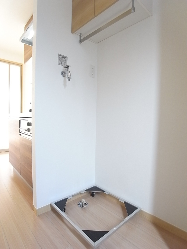 洗濯機置き場！