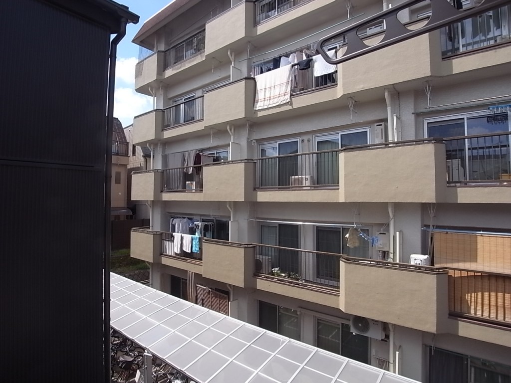 南西方面の眺望。