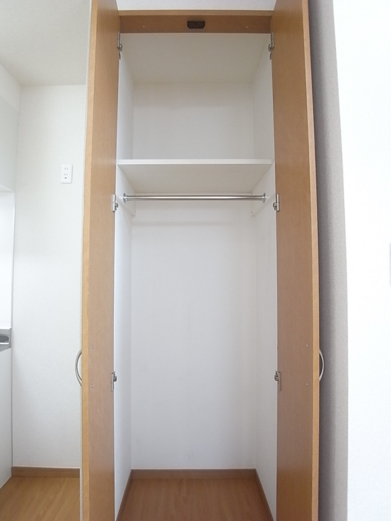 収納はクローゼット！