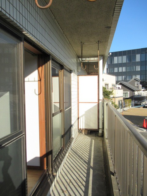 南面のバルコニー☆