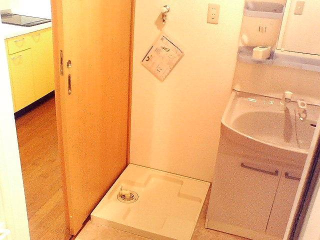 うれしい洗濯機置き場