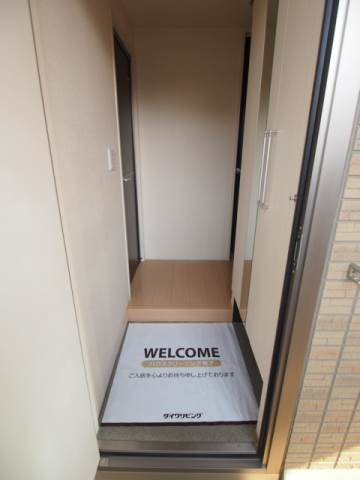 ゆとりのある広さの玄関。