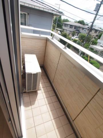 洗濯物もしっかり乾くバルコニー