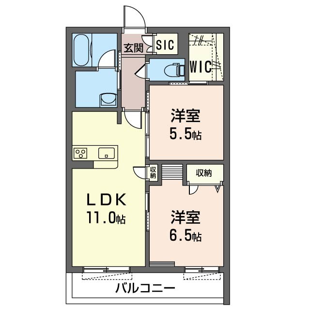 ファミリーにもおすすめ。収納もたっぷり