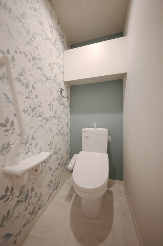 清潔感のあるトイレです
