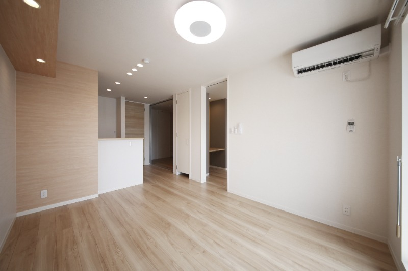 11帖ある広々としたリビング