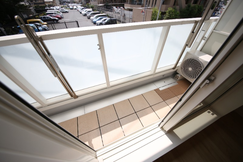 バルコニー完備