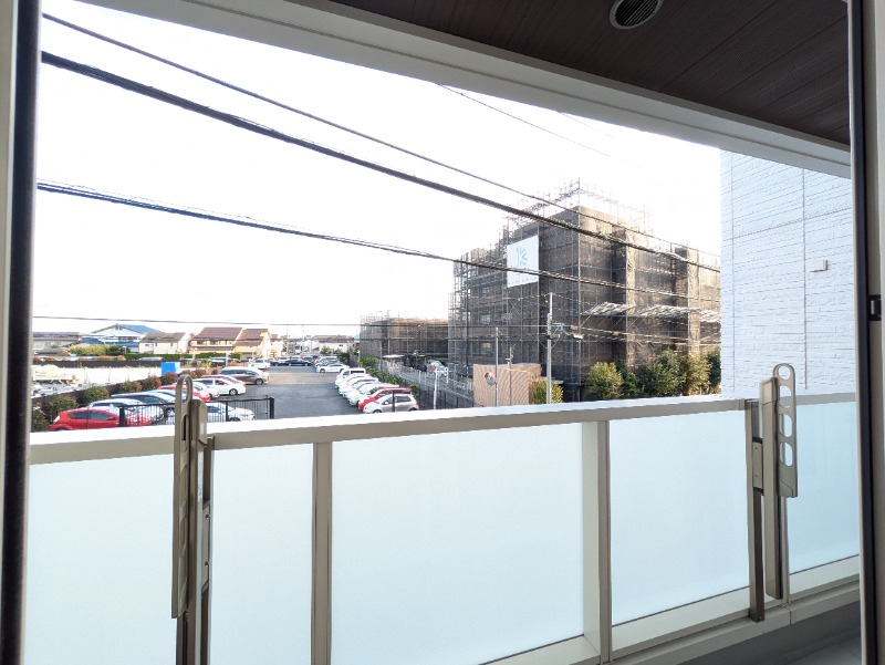 開放的な眺望です