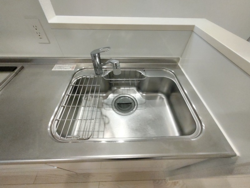 大きなシンクで使い勝手も◎