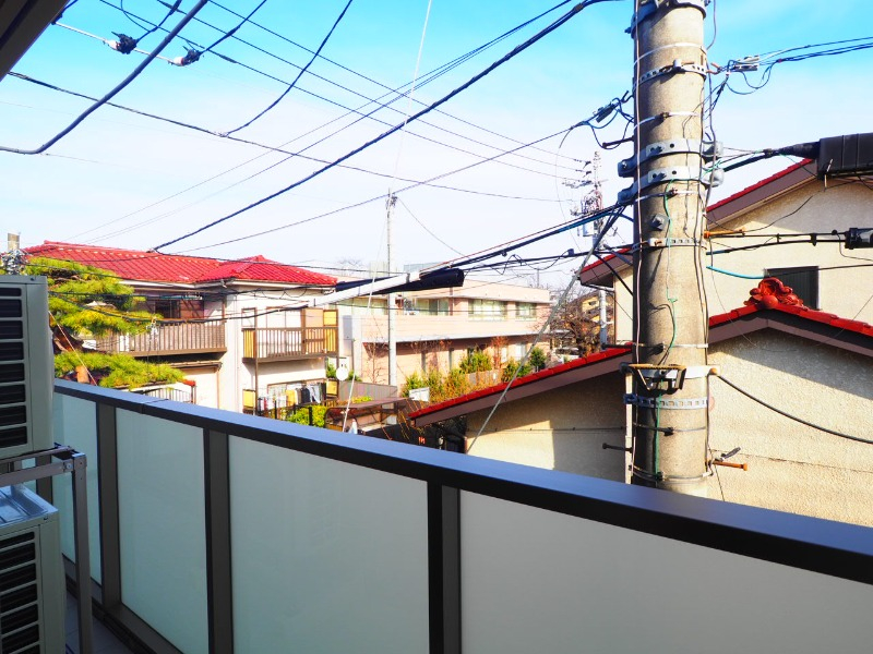 人目が気にならない眺望です