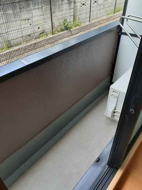 横幅しっかりのバルコニー