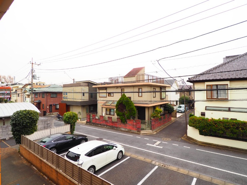 ベランダからの眺望です。