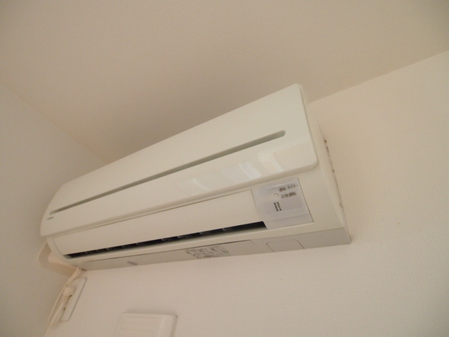 エアコンがあるので夏場も安心