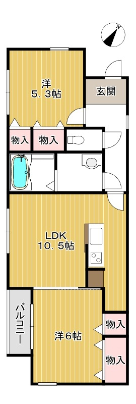二面採光。完成の楽しみな新築です。