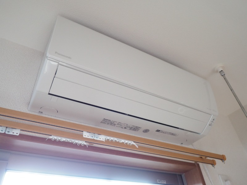 全室にエアコンが付いています。