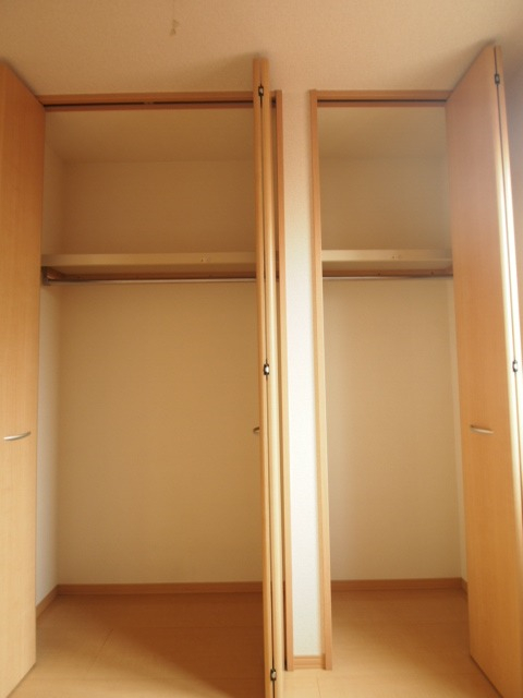 収納も広くとられてます