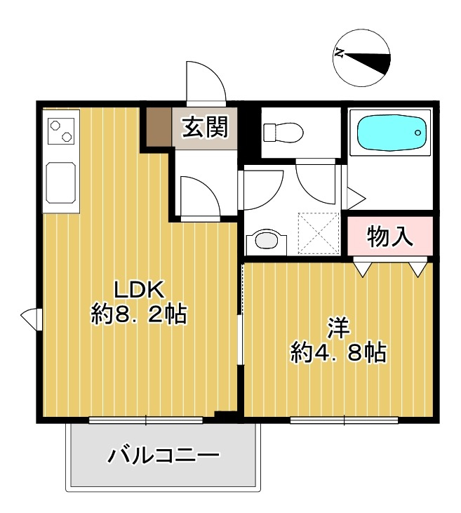 設備充実の安心なお部屋