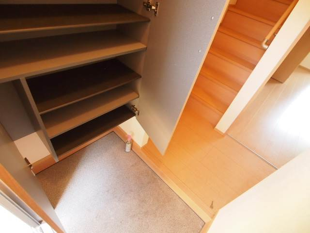 大きめのシューズBOXも完備