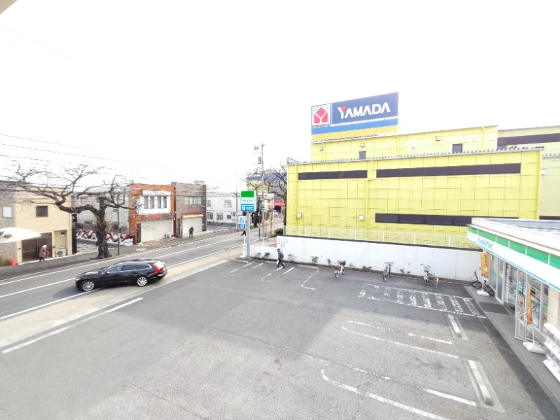 2階バルコニーからの眺望です