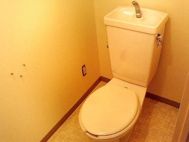 トイレも落ち着く個室です