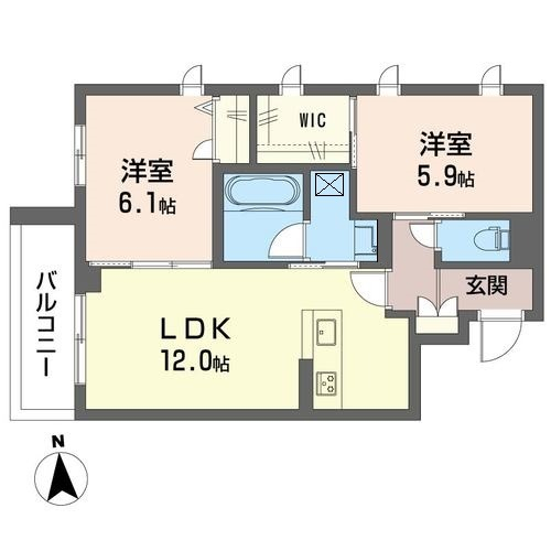振分けタイプで使いやすい。収納が大きく大容量。