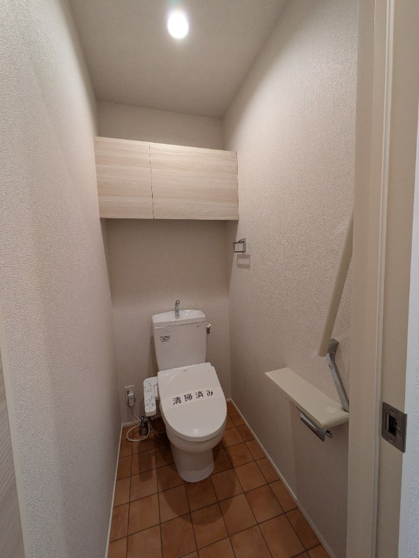 清潔感のあるトイレです