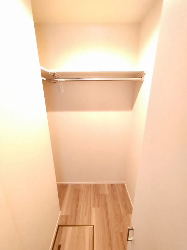 ウォークインクローゼット。