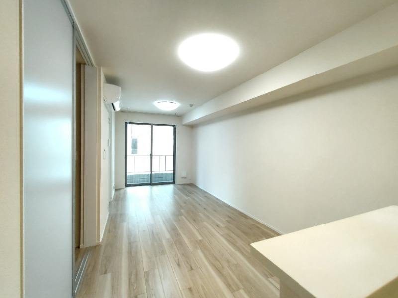 リビングは広くて開放的