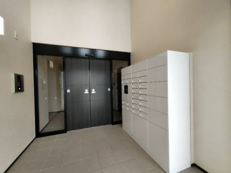 おしゃれなエントランス。