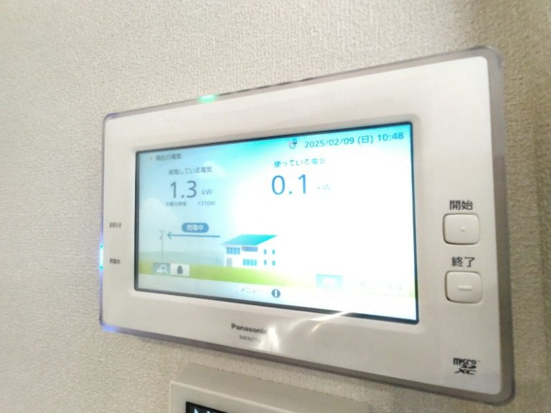 太陽光発売電システム搭載