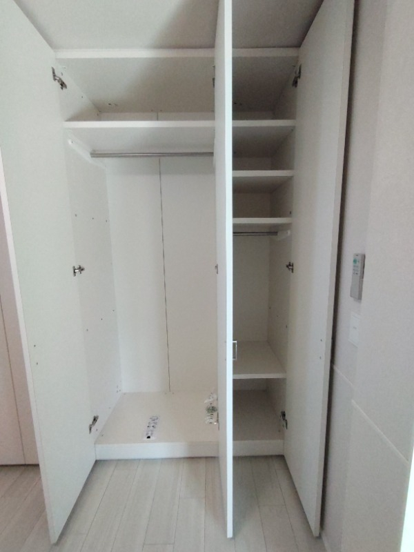 収納も各お部屋にあります