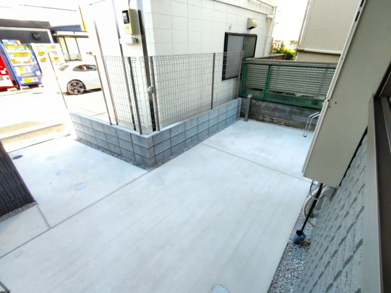 自転車も置けます。