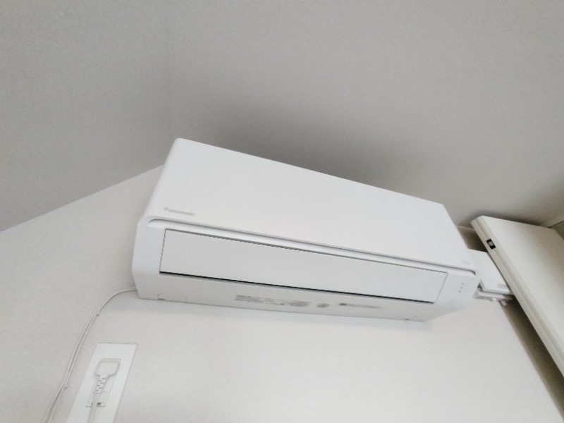 全室にエアコンがついています